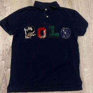 Polo Ralph Lauren Polo Shirt with Tiger Appliqué